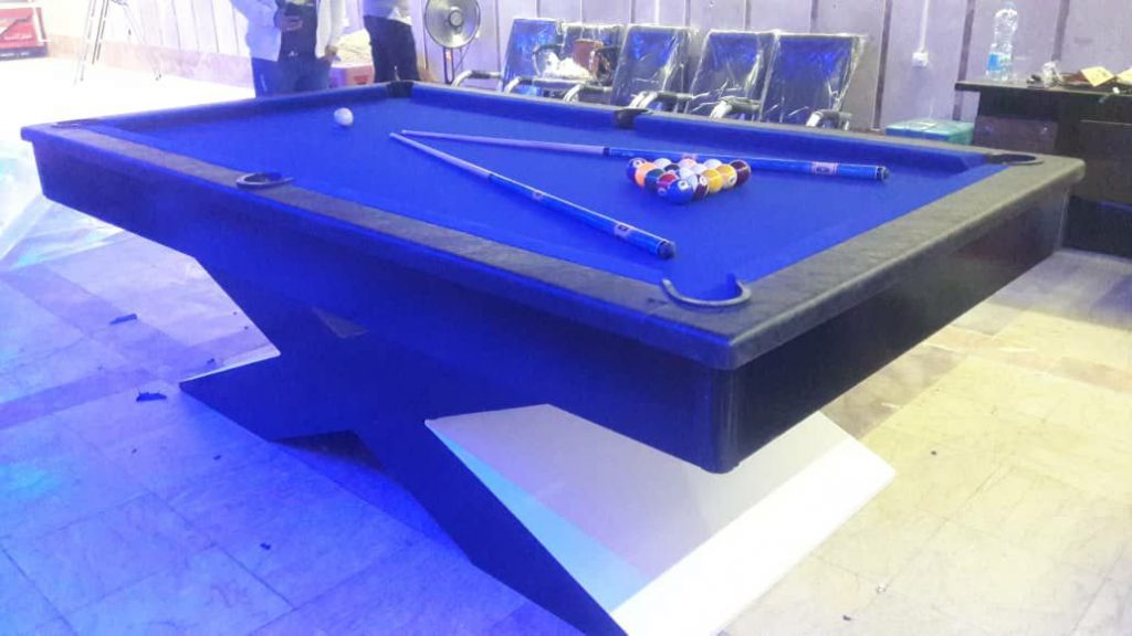 میز بیلیارد پایه ایکس نوین بیلیارد